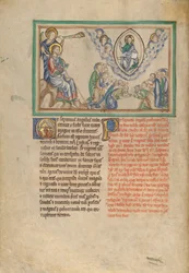 La séptima trompeta: Los veinticuatro ancianos adorando el trono de Dios